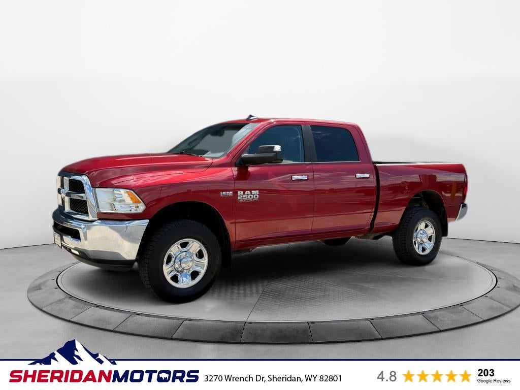 2014 RAM 2500 SLT in Red — front three-quarter view
